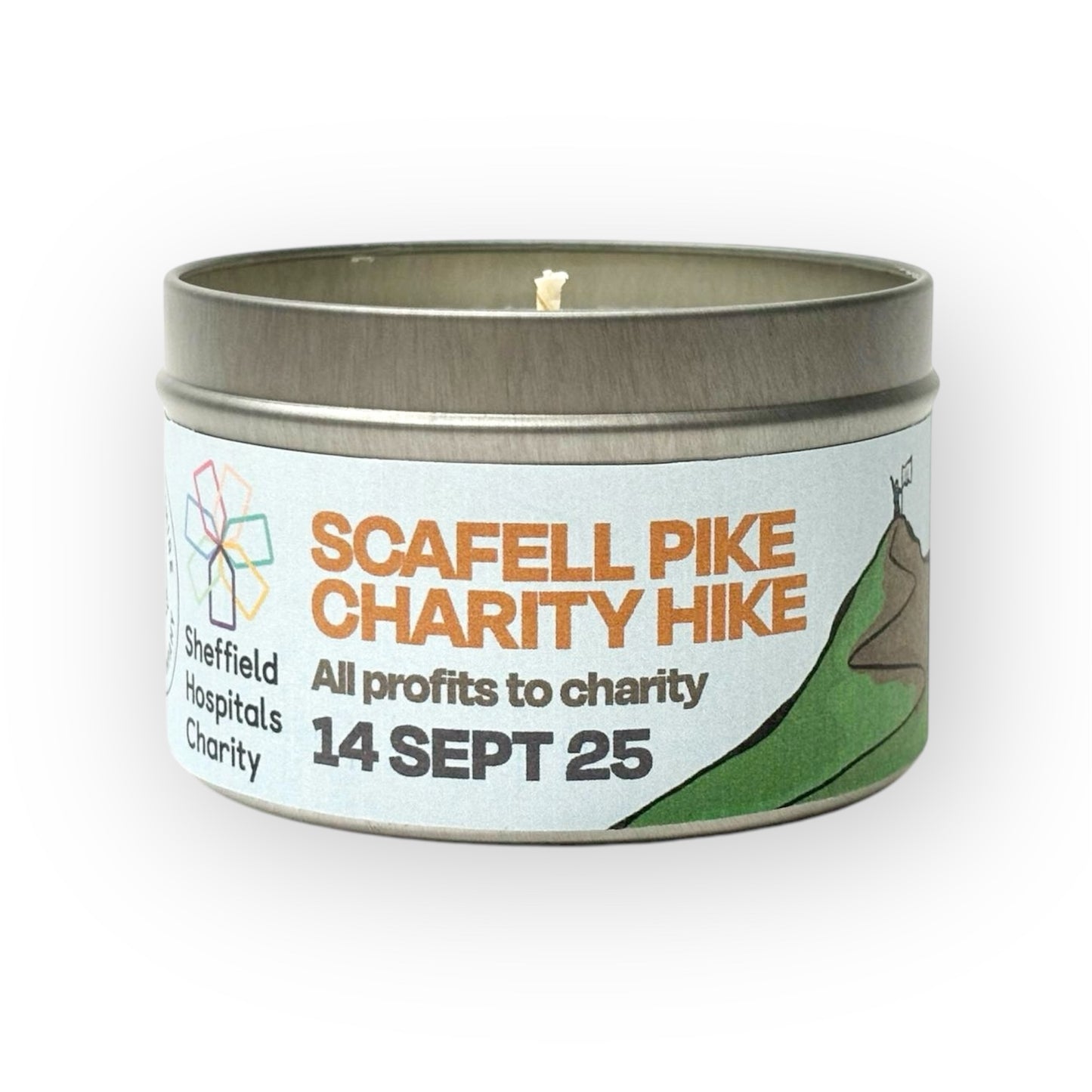 Scafell Pike Charity Hike Candle - PROFITS TO CHARITY