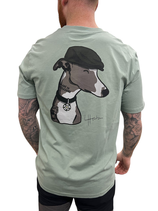 Jack The Whippet - Yorkshire Art Unisex T-Shirt - Luke Horton