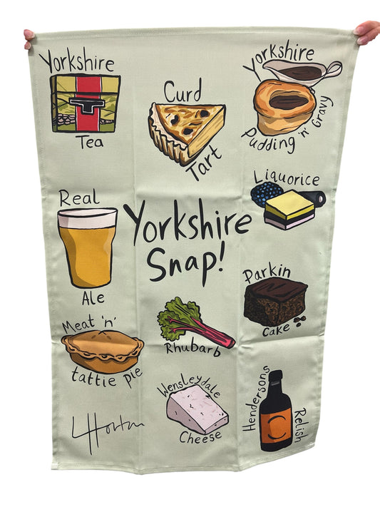 Yorkshire Snap - Tea Towel - Luke Horton