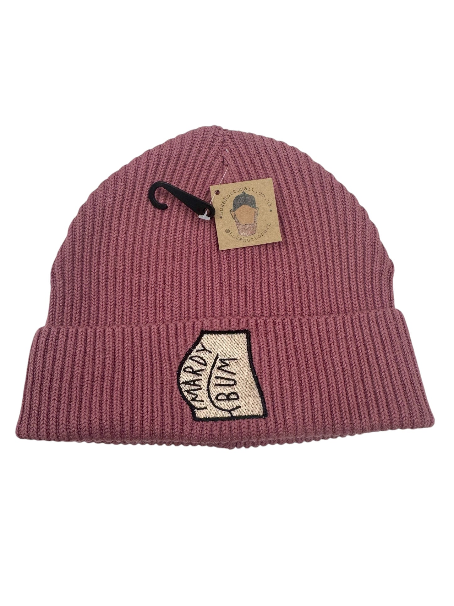 Pink Mardy Bum - Premium Beanie - Luke Horton