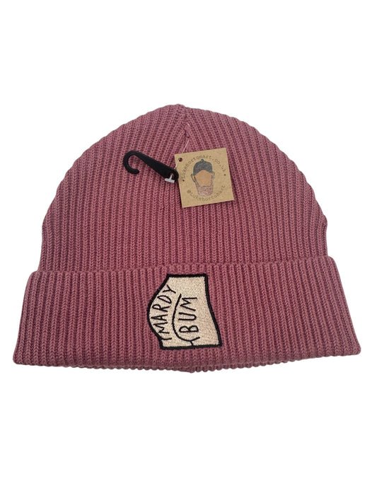 Pink Mardy Bum - Premium Beanie - Luke Horton