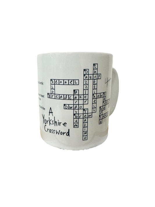 A Yorkshire Crossword Mug  - Yorkshire Mug - Luke Horton