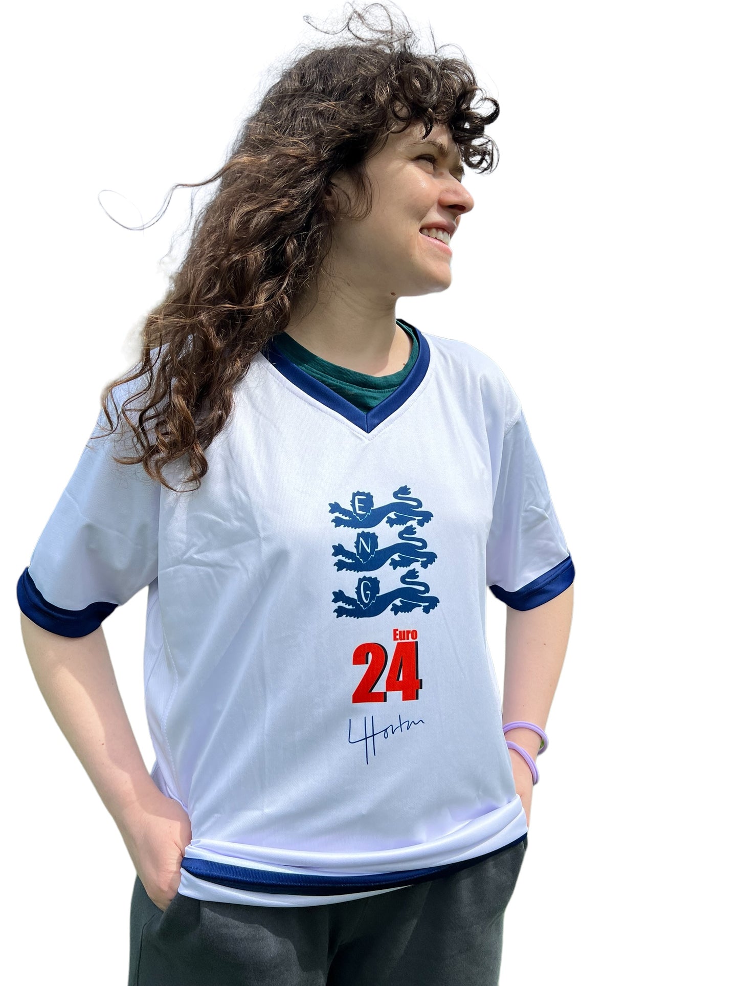 Euro 24 England Football Shirt - Luke Horton