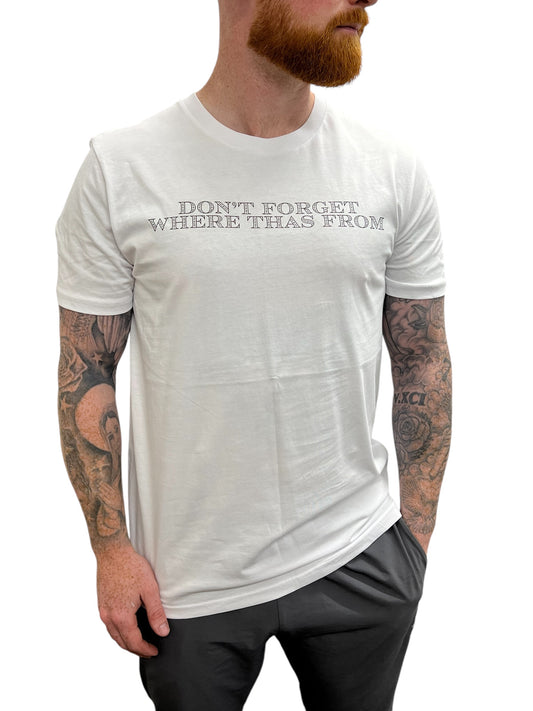 Don't Forget Where Thas From - Yorkshire Art Unisex T-Shirt - Luke Horton