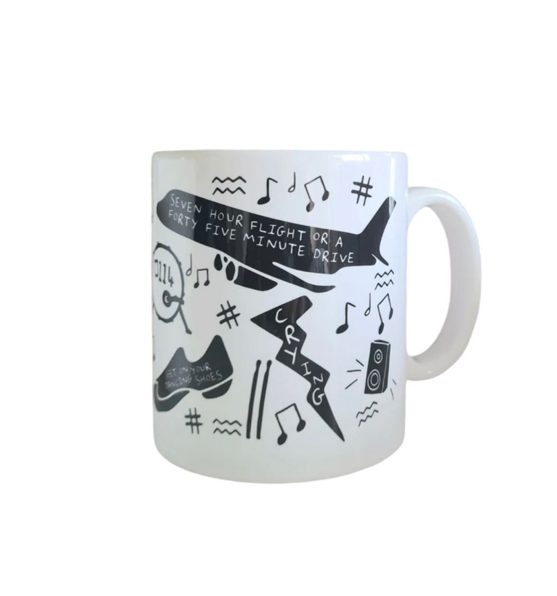 Arctic Monkeys Mug - Arctic Monkeys Lyrics Mug-  Luke Horton