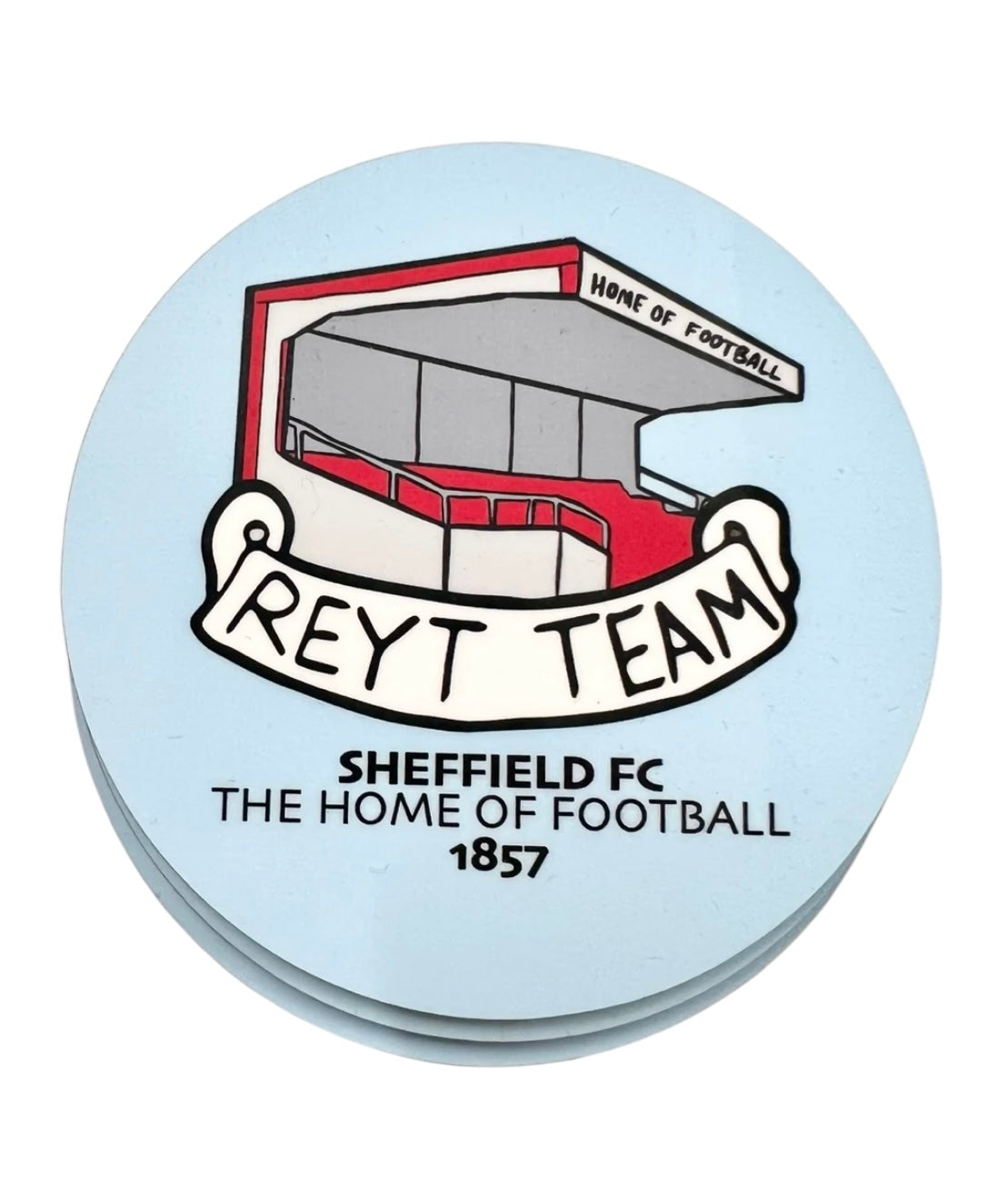 Reyt Team Coaster - Sheffield FC - Luke Horton