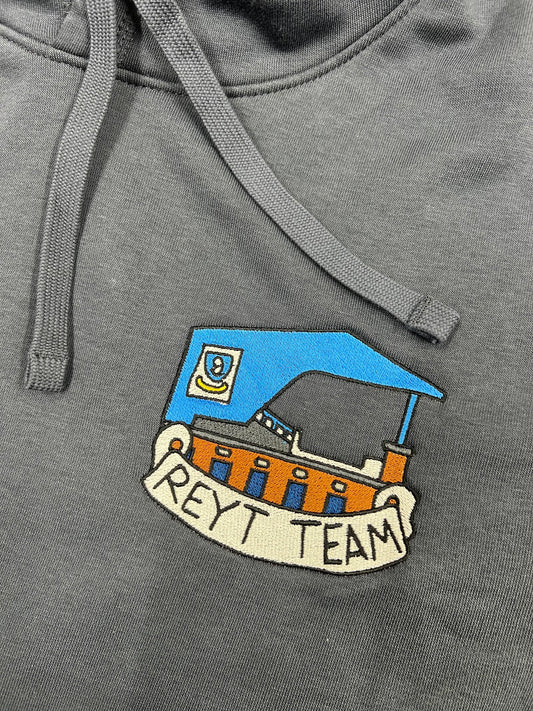 SWFC Reyt Team Hoodie - India Ink Grey