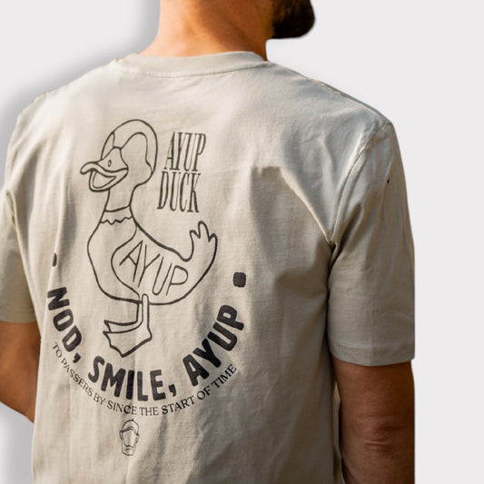 Ayup Duck V.2 - Yorkshire Slang Art Unisex T-Shirt - Luke Horton