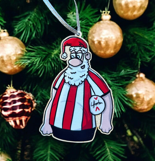 Santa the Blade - SUFC Bauble - Christmas Bauble