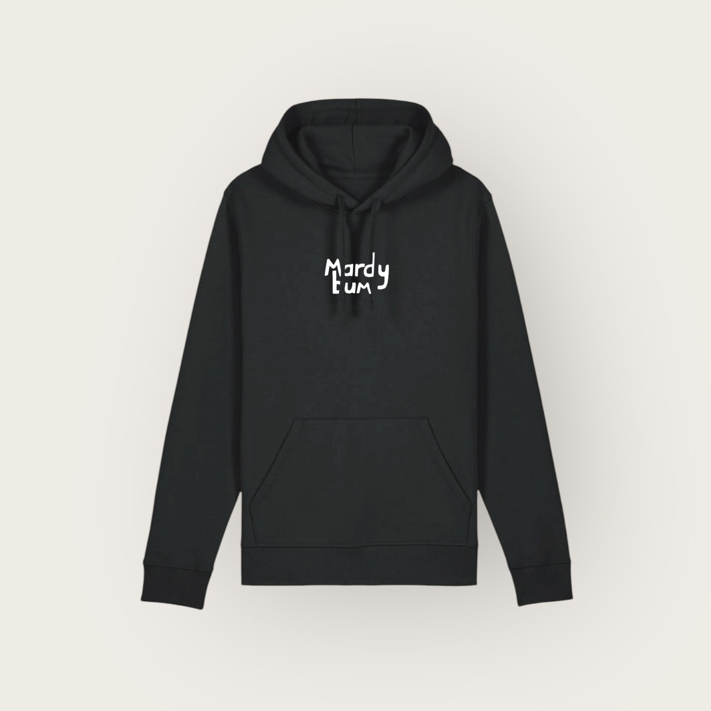 Mardy Bum Drummer Hoodie - Jet Black