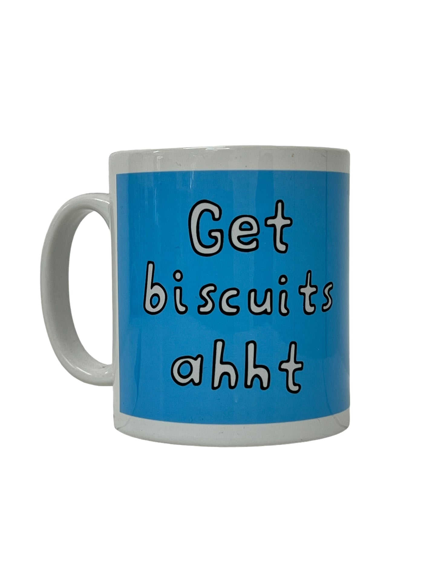 Get Biscuits Ahht - Yorkshire Slang Mug - Luke Horton