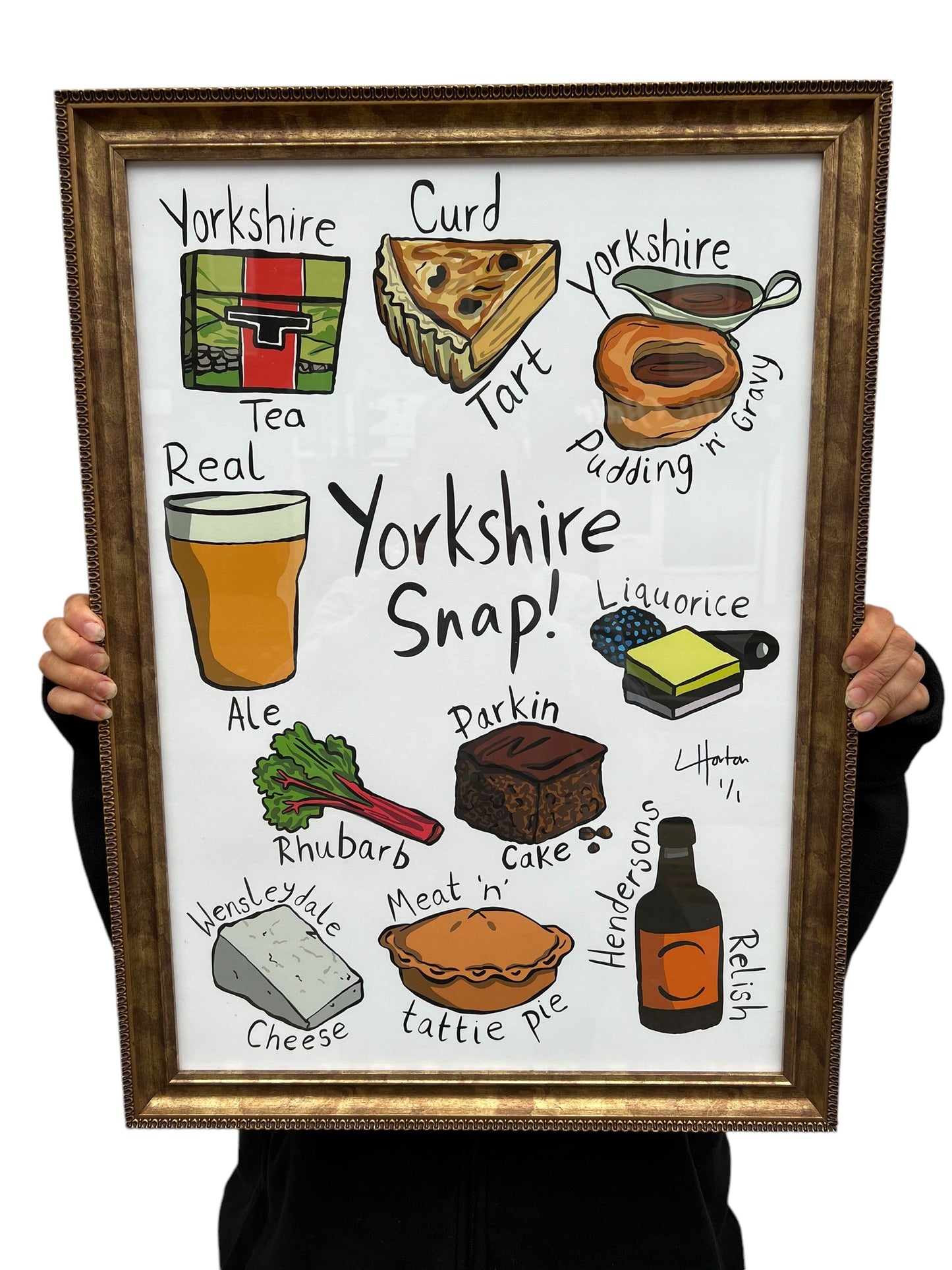 1 of 1 Signed & Framed - Yorkshire Snap - Luke Horton