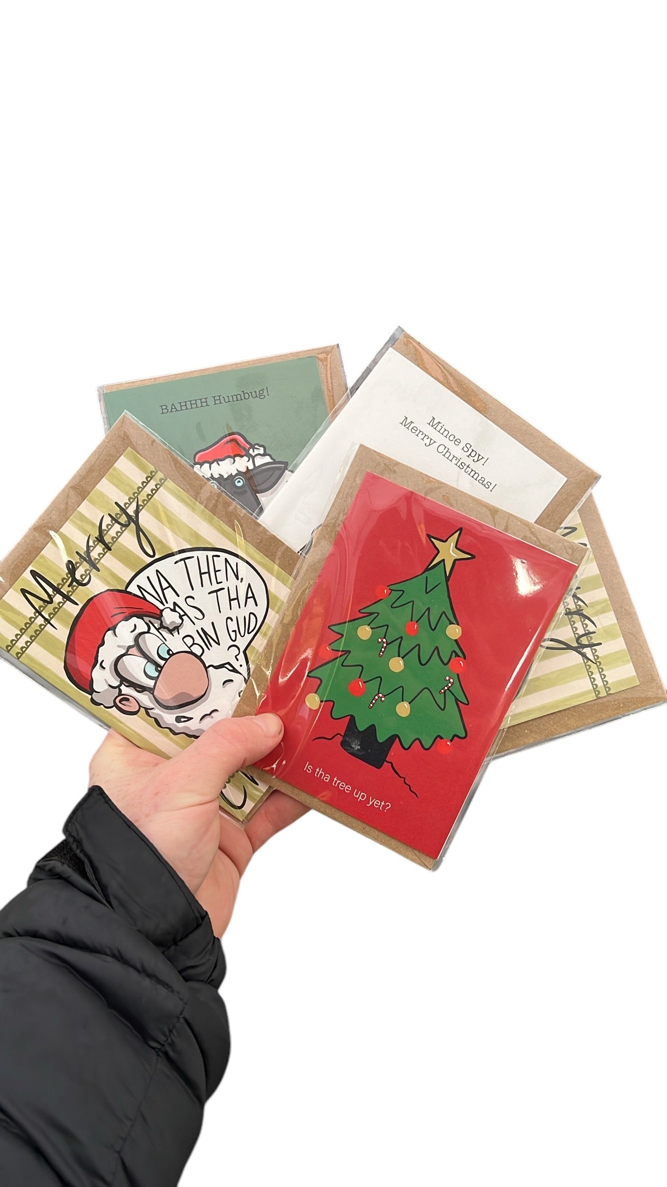 5 FOR £8 - Christms Card Mystery Set - LukeHorton Art