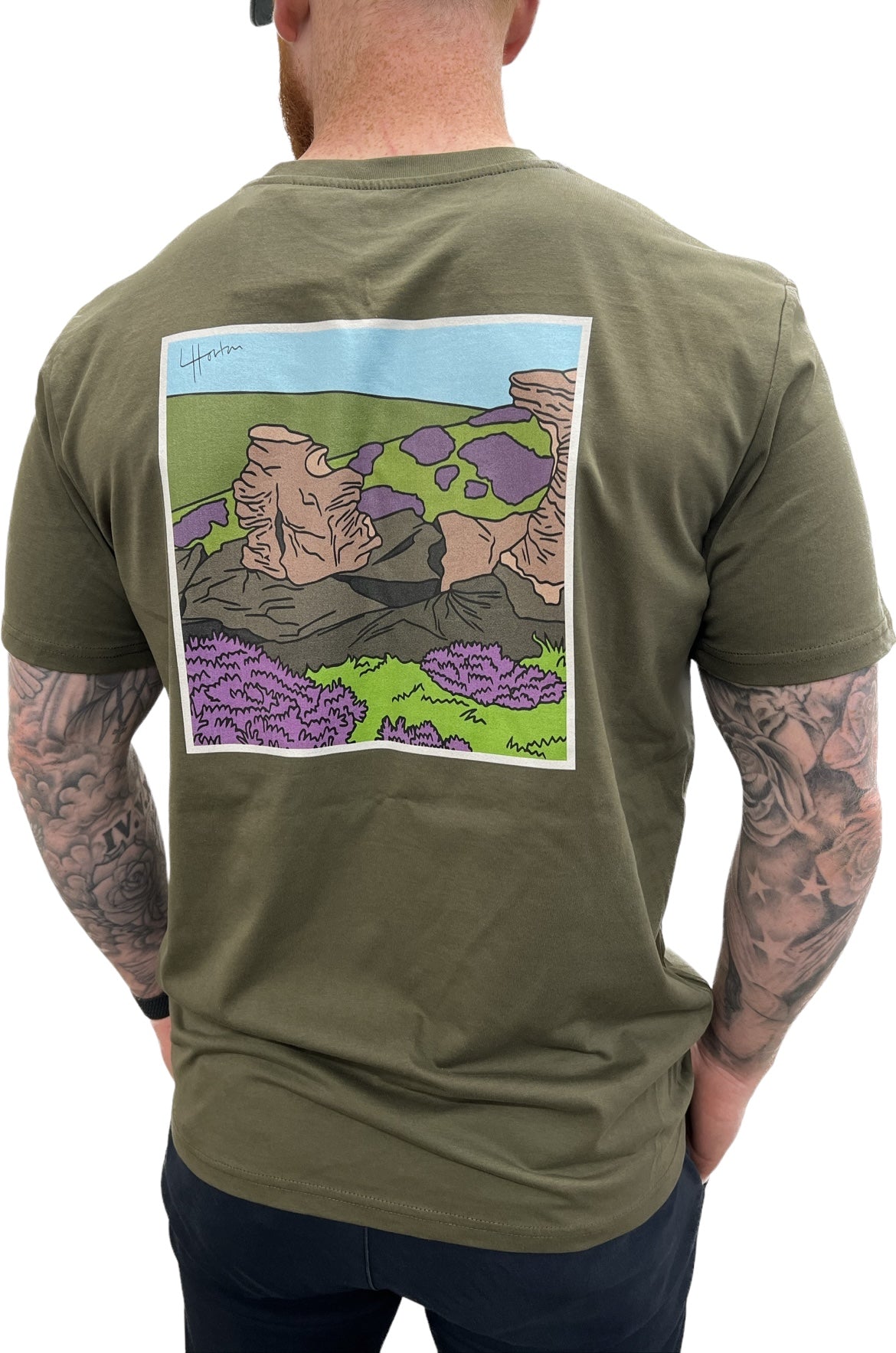 Reyt Hike (Somewhere Int Peaks) - Unisex T-Shirt - Luke Horton