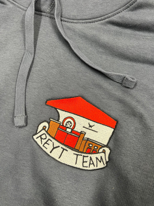 SUFC Reyt Team Hoodie - India Ink Grey