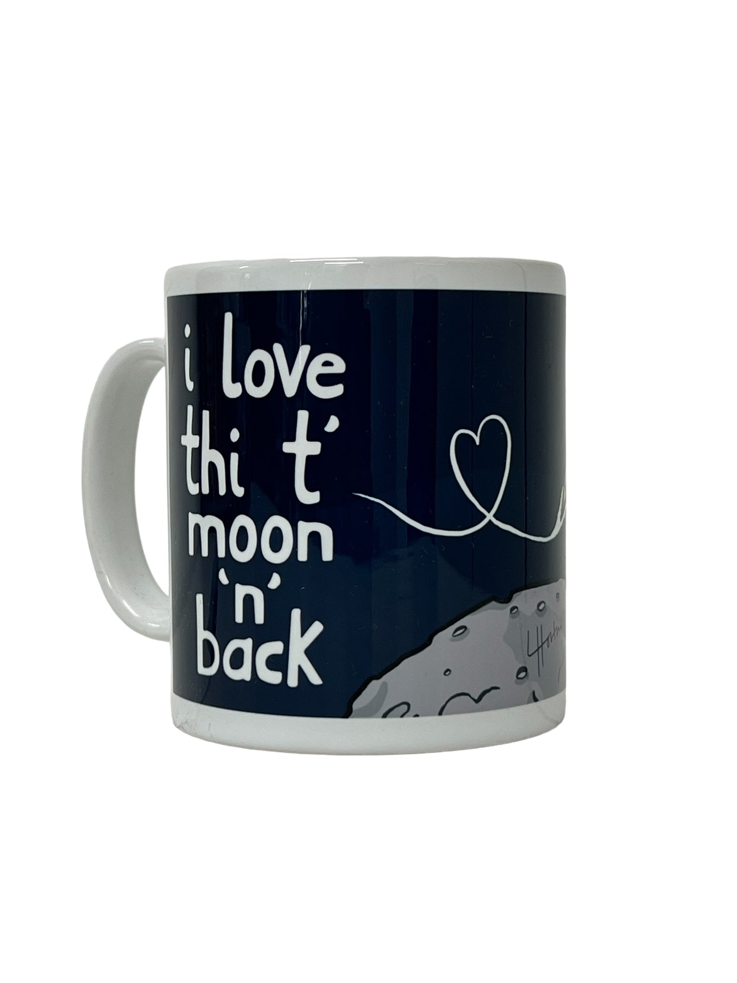 Love Thi T Moon N Back - Yorkshire Slang Mug - Luke Horton