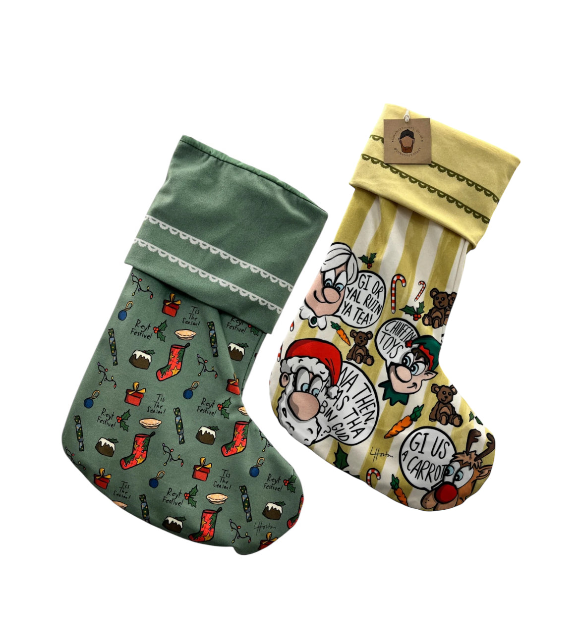 2 FOR £30 - Christmas Stockings - Luke Horton