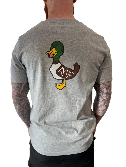 Ayup Duck - Yorkshire Slang Art Unisex T-Shirt - Luke Horton