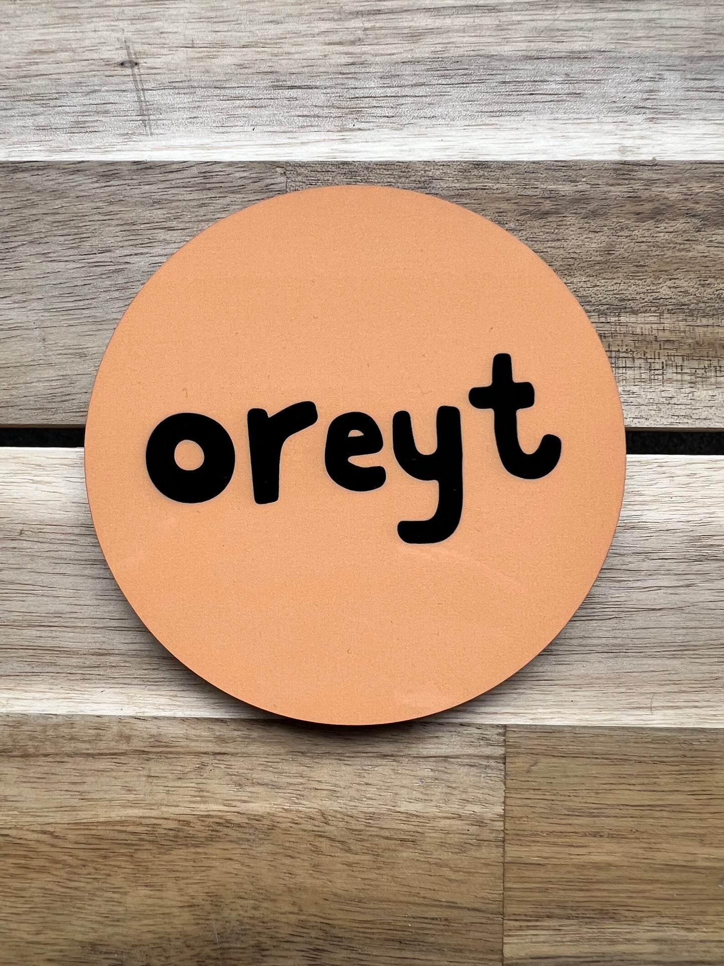 Oreyt Coaster - Yorkshire Slang - Luke Horton