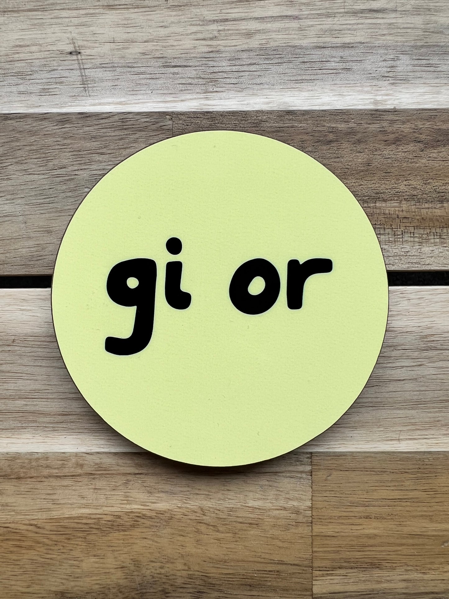 Gi Or Coaster - Yorkshire Slang - Luke Horton