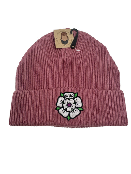 Pink Yorkshire Rose - Premium Beanie - Luke Horton