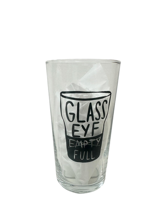 Glass Eyf Full Pint Glass