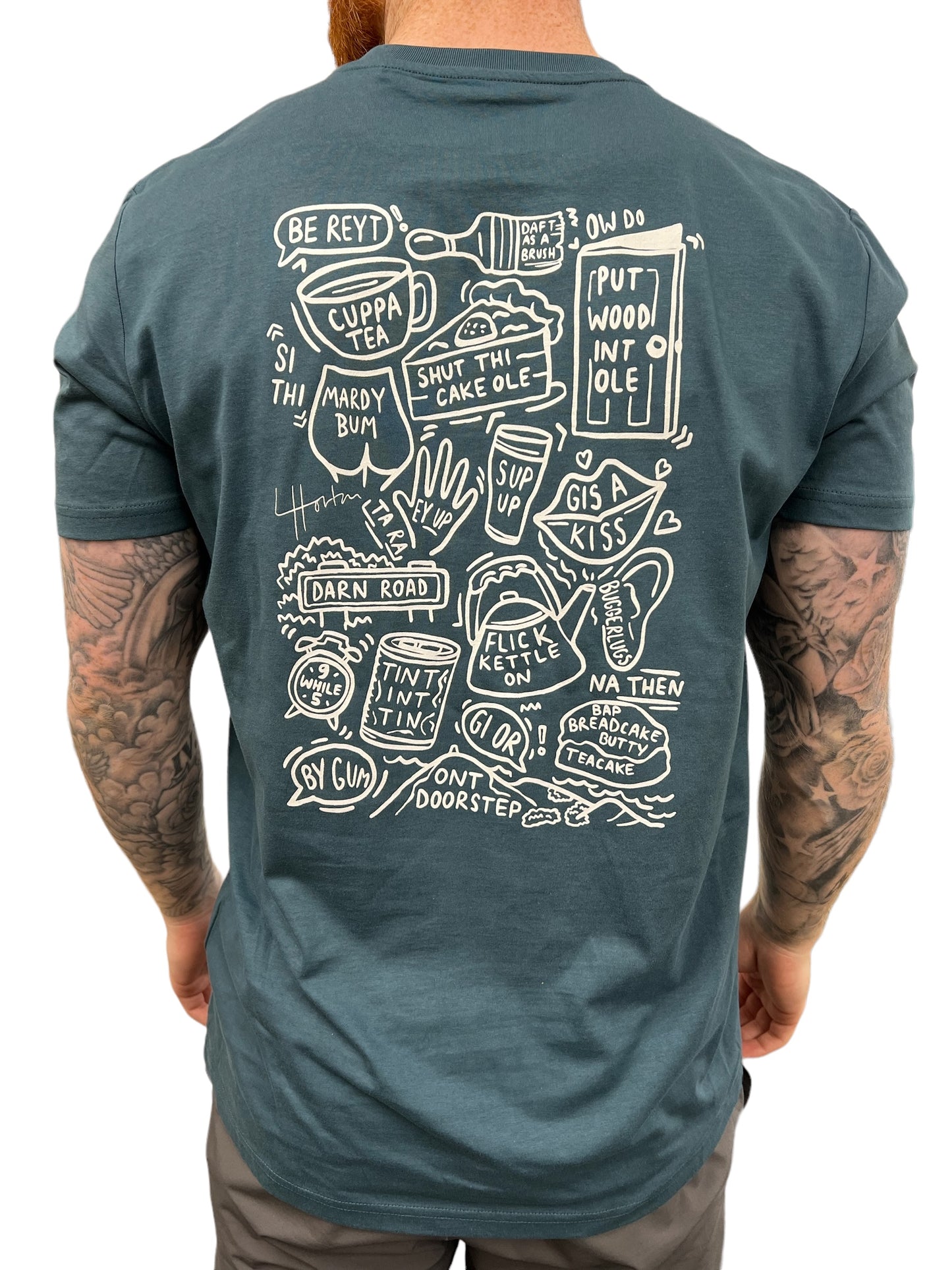 Slang - Yorkshire Slang Art Unisex T-Shirt - Luke Horton