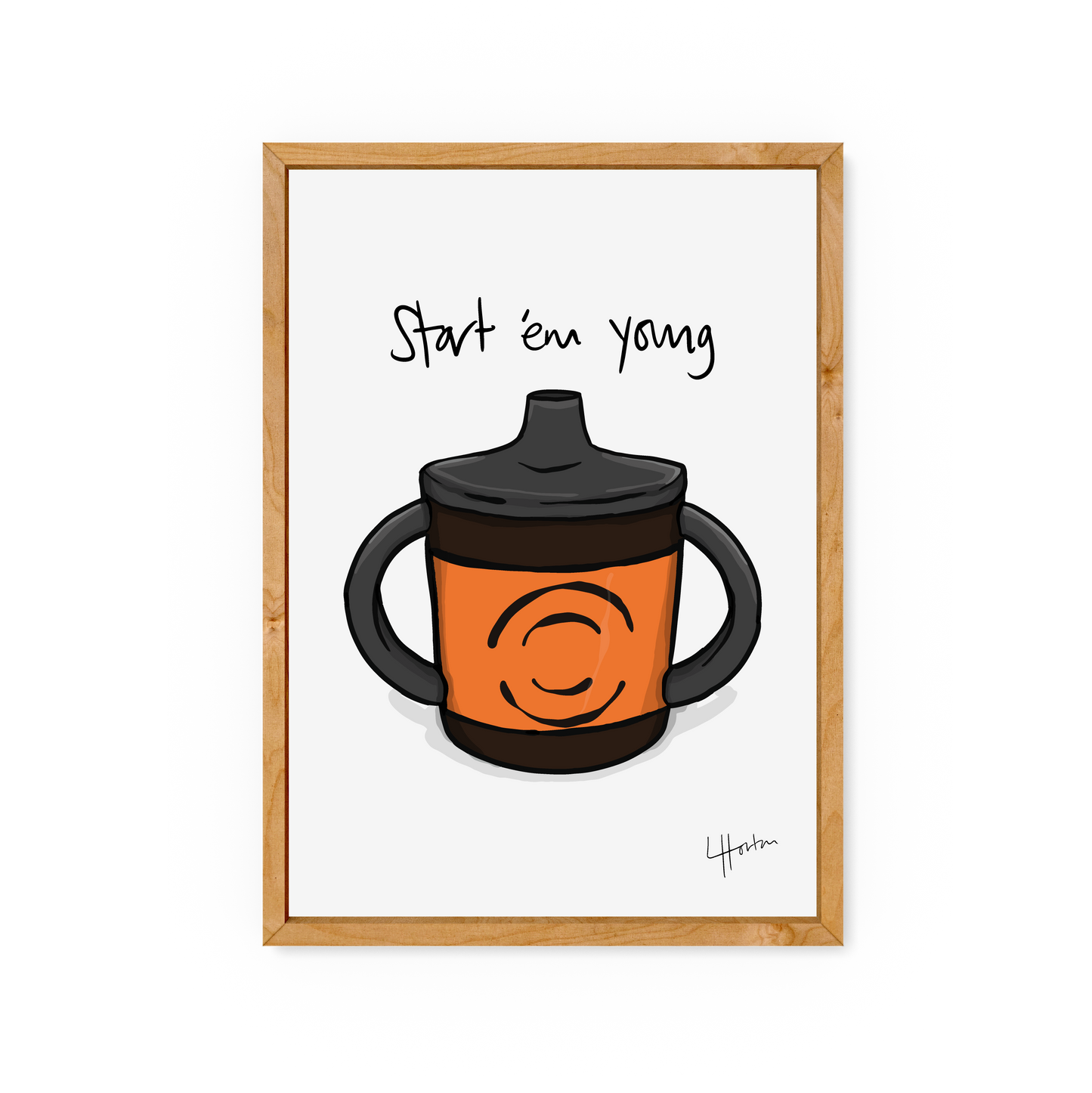 Start 'em Young - Henderson's Relish Sheffield Art Print - Luke Horton