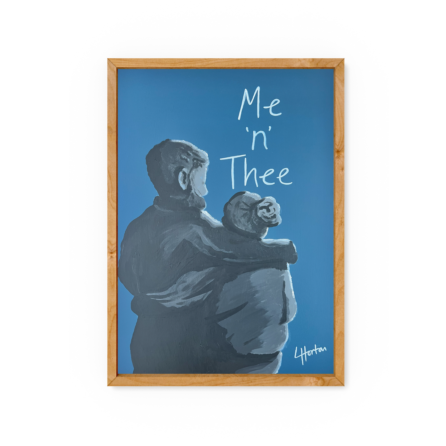 Me n Thee - Yorkshire Slang Print - Luke Horton