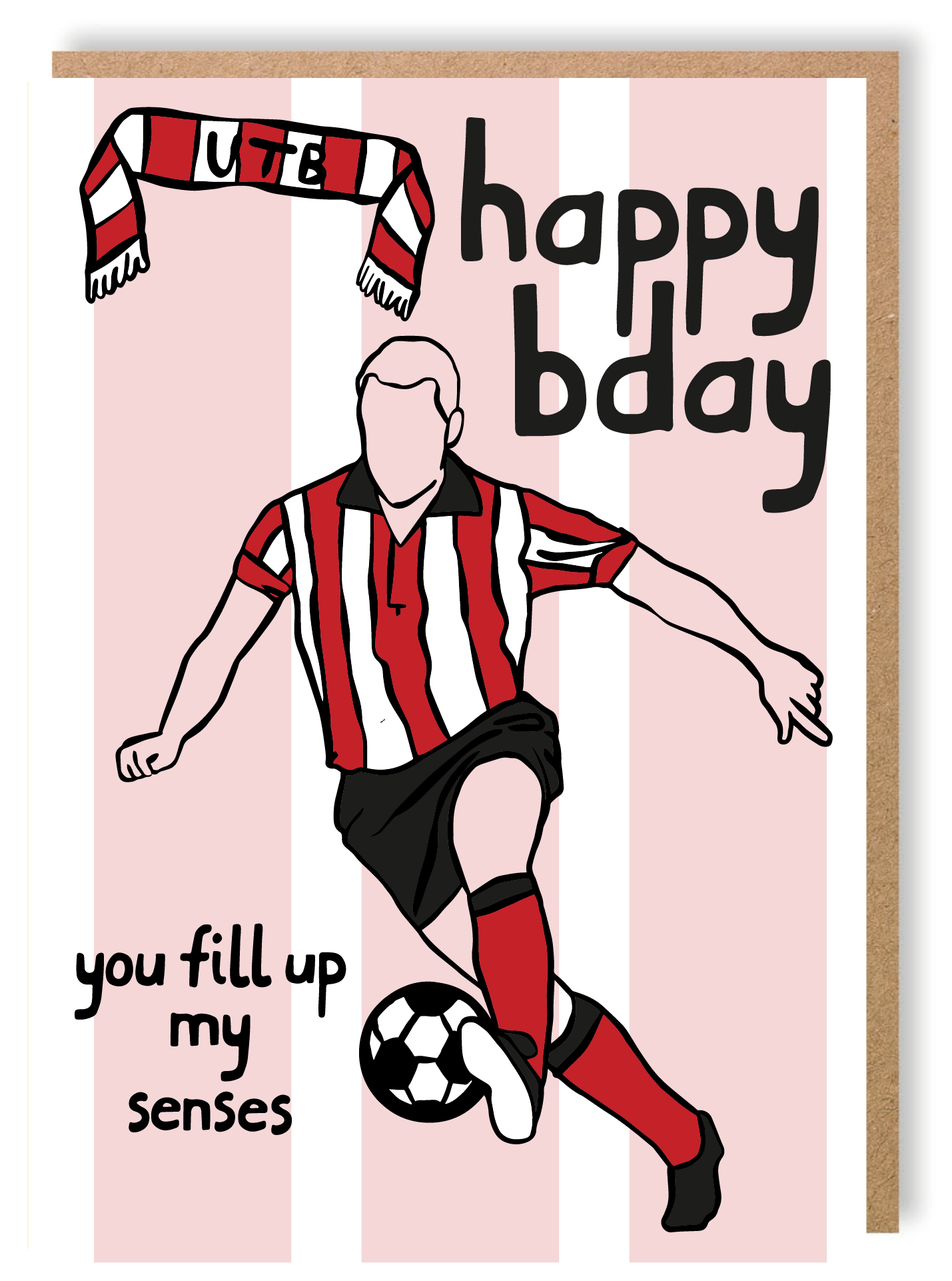 SUFC - Sheffield United Birthday Card - LukeHorton Art