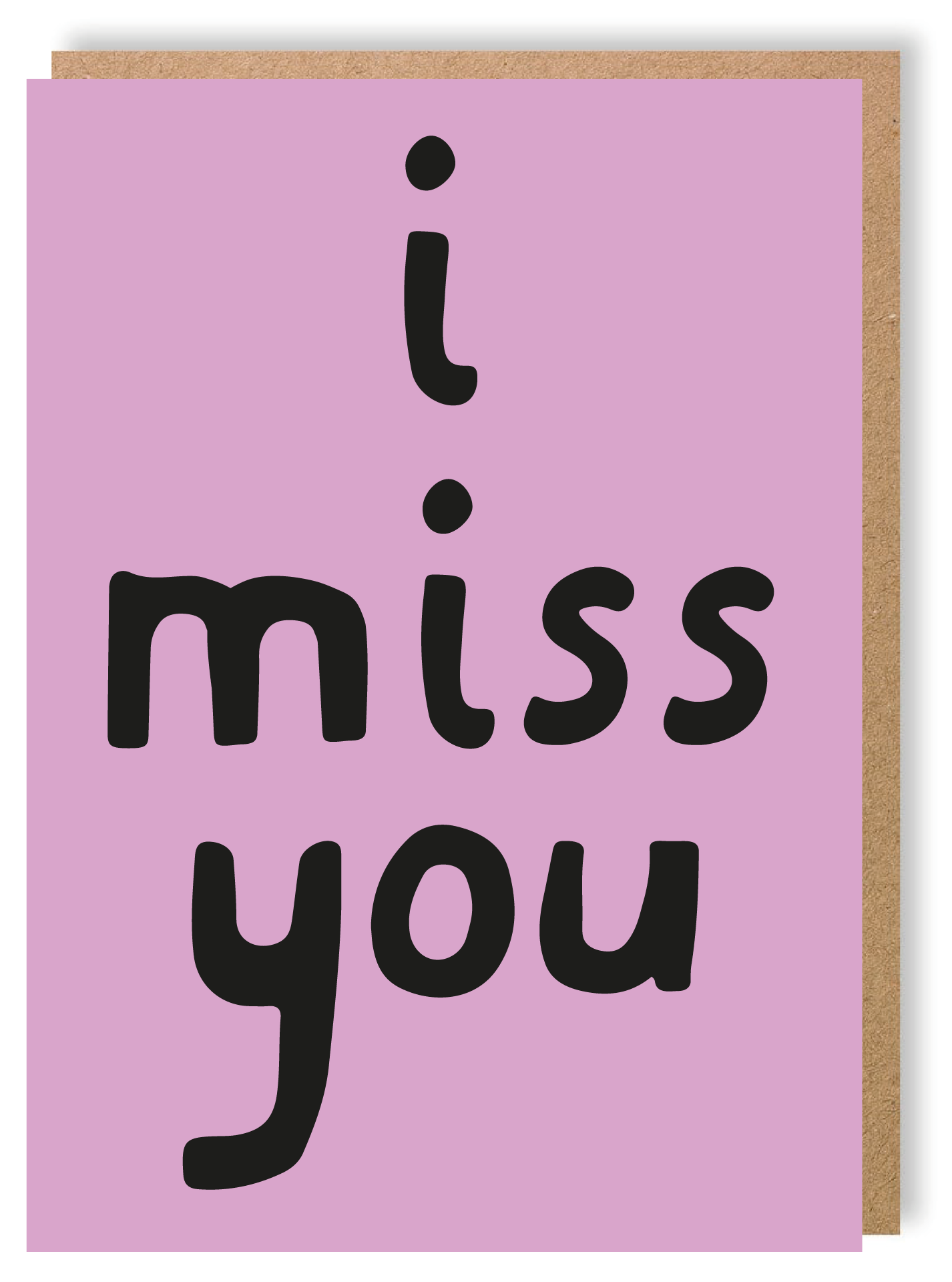 I Miss You - Greetings Card - LukeHorton Art – Luke Horton Art